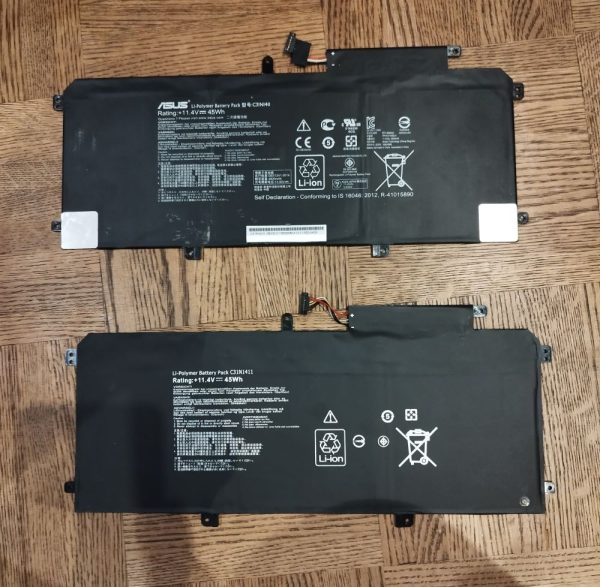 Asus tietokoneen 2 akkua - toinen uusi (C31N1411)